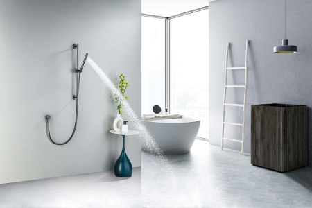 душевой гарнитур aquatek европа aq2012bgm цвет оружейная сталь