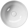 раковина gsi nubes 903911 накладная, ø40 см, bianco lucido (белый глянец)