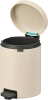 мусорное ведро brabantia newicon 149900 5 л, бежевое