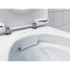 унитаз подвесной geberit icon 500.784.01.1 безободковый, с крышкой сидением микролифт, цвет белый