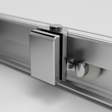 душевой уголок am.pm func 120x90 w84g-403-12090-mт профиль хром матовый стекло прозрачное