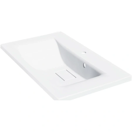 раковина vincea vcb-3m750w 75х45 см, белая