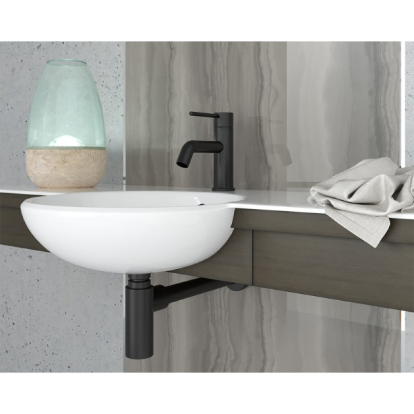 смеситель для раковины paini cox 78pz211lbl цвет черный матовый