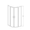 душевой уголок 90×90 см vincea alpha vsq-3al900cl прозрачное