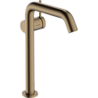 Смеситель для раковины Hansgrohe Tecturis S 73370140 CoolStart, с донным клапаном, бронза