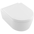 Унитаз Villeroy&Boch Avento 5656HRR1 подвесной, с сиденьем микролифт, с покрытием CeramicPlus, белый