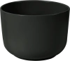 Раковина SantiLine SL-1110MB накладная, Ø38 см, цвет черная матовая
