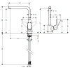 смеситель для кухонной мойки hansgrohe focus m41 31817000