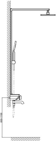 душевая стойка d&k potsdam da2183716g15