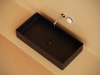 раковина ceramicanova element cn6071mb накладная, 70.1x36.1 см, черный матовый