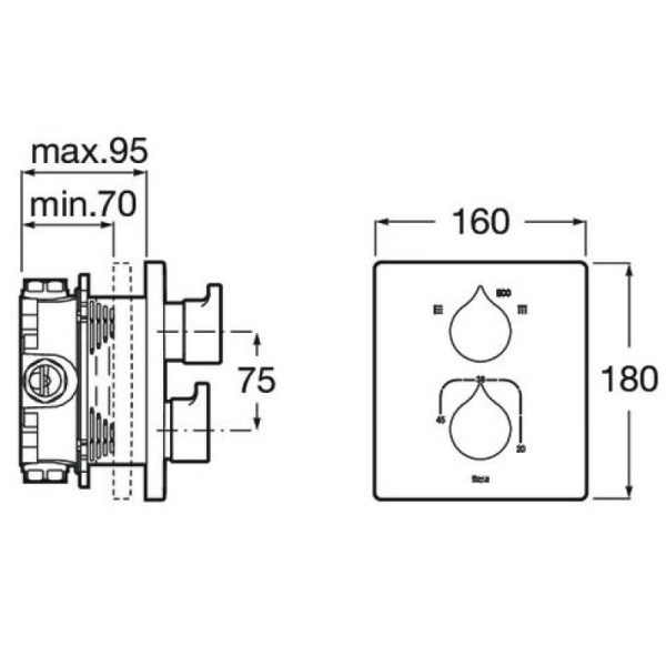 термостат для ванны roca insignia 5a0c3ac00