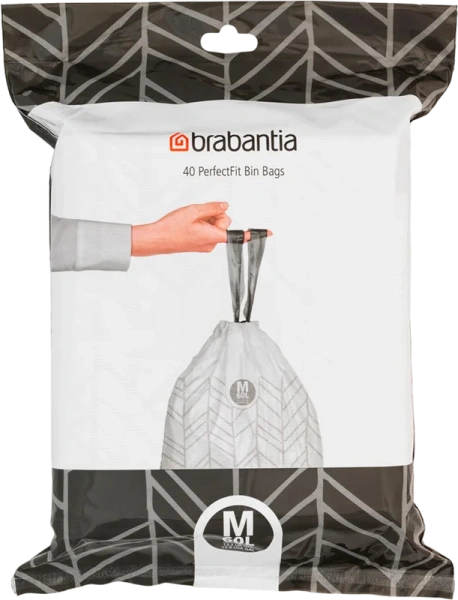 Мешки для мусора Brabantia PerfectFit 138829 M, 60 л, 40 шт.