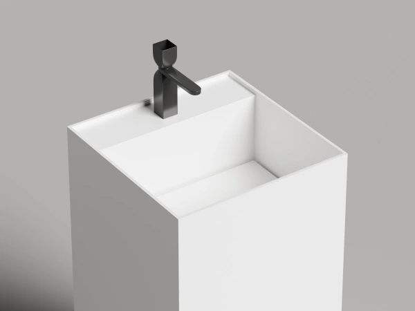 раковина salini armonia square top 01 130511tg белый