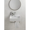 раковина gsi kube x 9447111 подвесная, 50x37 см, bianco lucido (белый глянец)