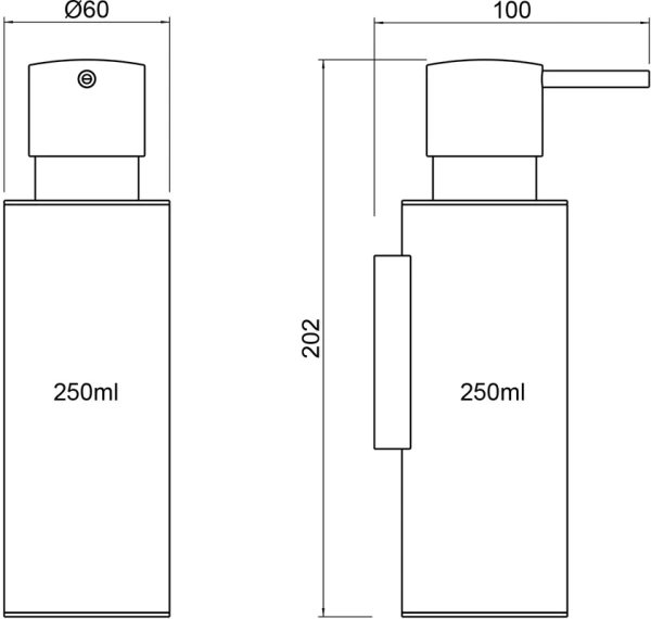 Дозатор для мыла Timo Saona 13339/17 Золото матовое