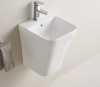 раковина ceramalux 36 500p белая глянцевая