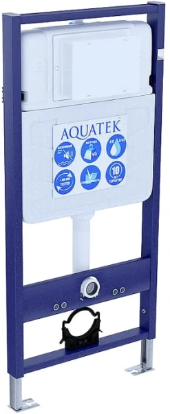 инсталляция aquatek easyfix 50 ins-0000010 для унитаза без клавиши смыва