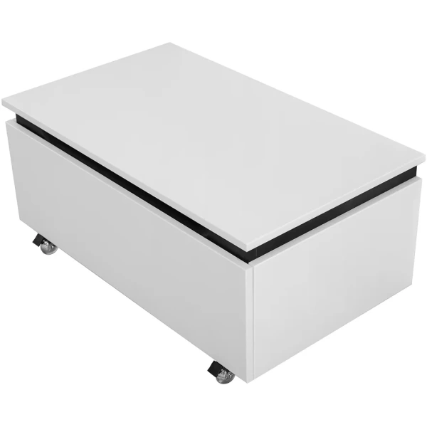 тумба cezares slider 80 slider-800-1c-pi-bo bianco opaco