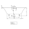 квариловая ванна villeroy & boch subway 3.0 ubq180sbw2dv-01 180x80 см