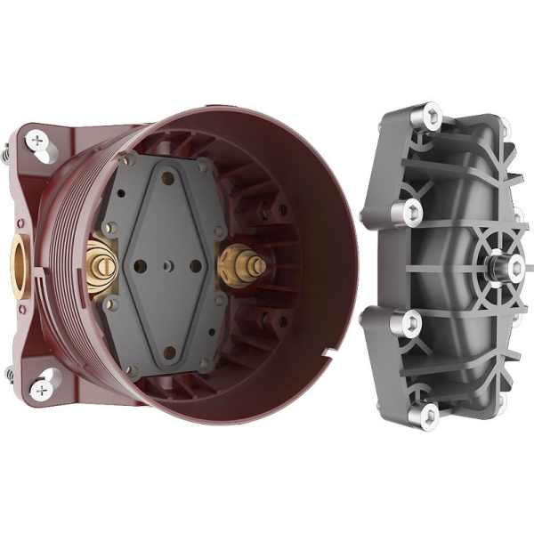 душевая система aquame aqm8405cr с термостатом цвет хром