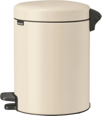 мусорное ведро brabantia newicon 149900 5 л, бежевое