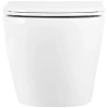 унитаз belbagno uno bb3105chr/sc подвесной, с сиденьем микролифт, цвет белый