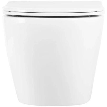 унитаз belbagno uno bb3105chr/sc подвесной, с сиденьем микролифт, цвет белый