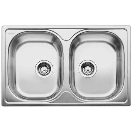 кухонная мойка blanco tipo 8 513459 compact сталь
