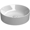 Раковина GSI Kube X 942711 накладная, Ø45 см, Bianco lucido (Белый глянец)