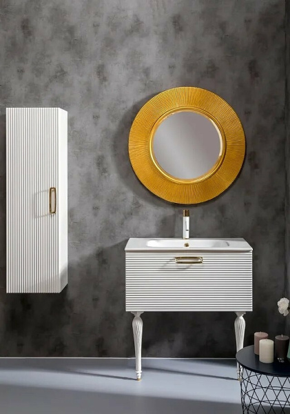 ножки для тумбы boheme armadi art vallessi avantgarde spirale 848-w-45 цвет белый | золото