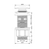 донный клапан damixa option 210600000 click-clack, хром