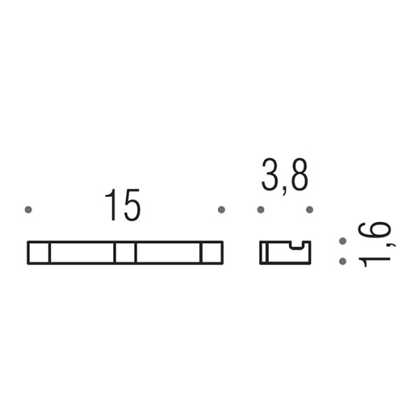 Крючок Colombo MiniQ CD137.OM тройной, золото матовое