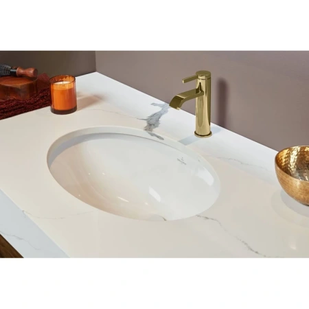 раковина villeroy & boch evana 6147 00 01 встраиваемая, 50x35 см, цвет альпийский белый