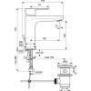 смеситель для раковины ideal standard cerafine model o bc699aa