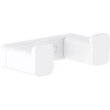 Крючок Hansgrohe AddStoris 41755700 двойной, для ванны, белый матовый