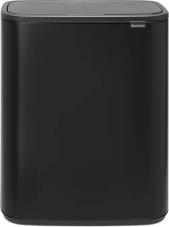 мусорное ведро brabantia bo touch bin 223020 60 л, черное