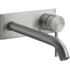 Смеситель Gessi Gessi316 54090#239 для раковины, встраиваемый, внешняя часть, цвет STEEL BRUSHED