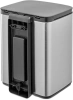 мусорное ведро brabantia bo 222962 7 л, матовая сталь