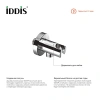 шланговое подключение iddis 001sb01i62 с держателем