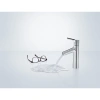 смеситель для раковины 100, coolstart, с донным клапаном hansgrohe talis s 72022000