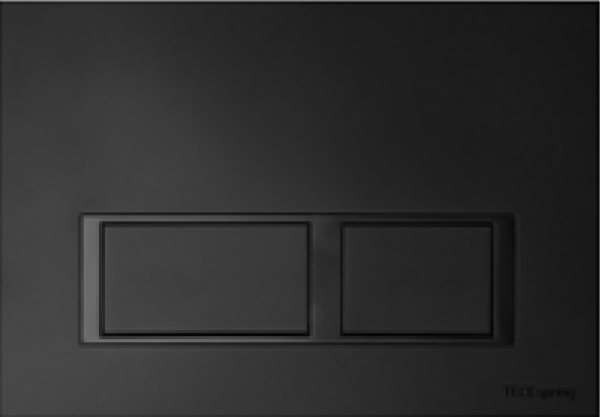 система инсталляции для унитазов tece tecespring r s955204 с кнопкой смыва черный матовый