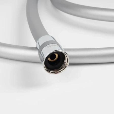 шланг для душа iddis optima home oph20sli19, цвет серебро, силиконовый, 2,0м,