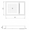 внутренняя часть fantini acquadolce 69 00 l041a многофункционального верхнего душа l041b, l042b