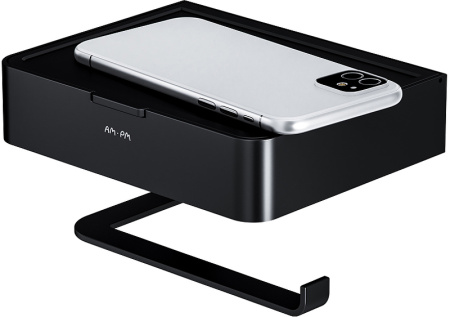 держатель туалетной бумаги am.pm inspire v2.0 a50a341522 черный матовый