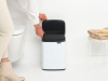 мусорное ведро brabantia bo 222368 7 л, белое