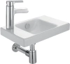 раковина накладная jacob delafon odeon up e4759g-00 40x25 см, левая