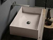 Раковина Scarabeo Teorema 2.0 5101 52 накладная, прямоугольная, 60x40 см, Sand matt (песочный матовый)