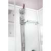 душевая кабина river tana 90x90x38 б/к 10000003118 профиль белый задняя стенка белая