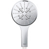 ручной душ grohe rainshower smartactive 26545000 хром