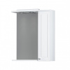 зеркало со шкафом damixa redblu palace one 60 m41mpr0601wg с подсветкой белый
